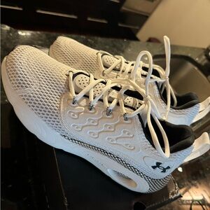 Under Armour White Athletic Shoes
